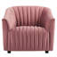 Modway Announce Performance Velvet Channel Tufted Armchair-947194921