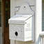 Shabby Vintage Mailboxes Wall Mounted in Birdhouse Style for Porch Garden Decoration,Wedding Card Box Decor