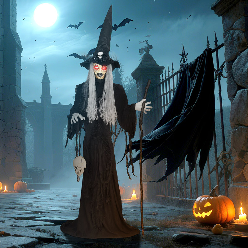 Steel, Polyester Halloween Decoration
