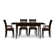 Sarah 4 - Person Solid Wood Top Four Leg Dining Set