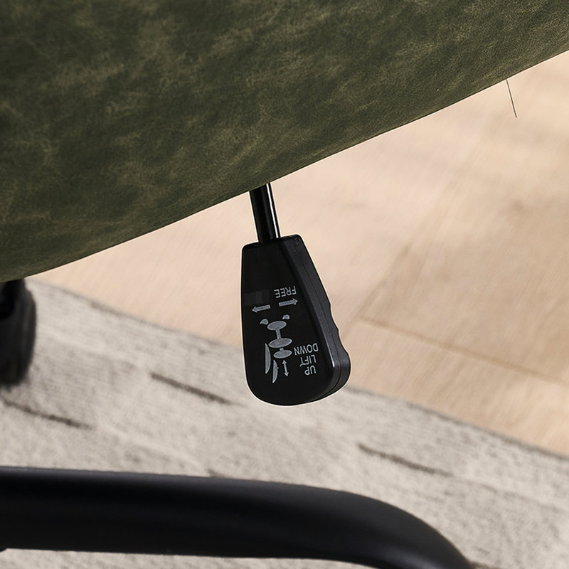 Inbox Zero Task Chair, 39.79" H, Vert, Vert
