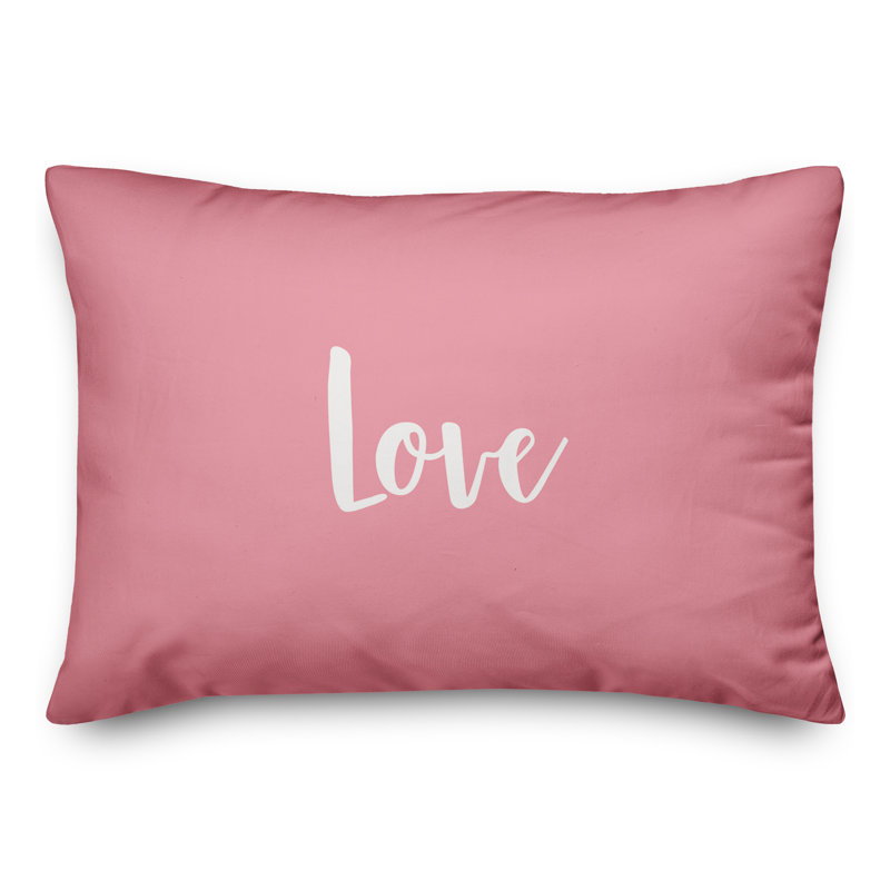  Coussin Love, Rose