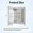 Recessed or Surface Mount Led Medicine Cabinet with Mirror and Socket, Frameless Anti-fog Medicine Cabinet-805808068