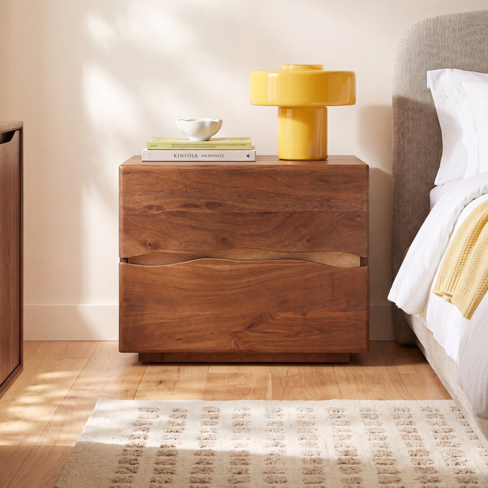 Beau Acacia Nightstand