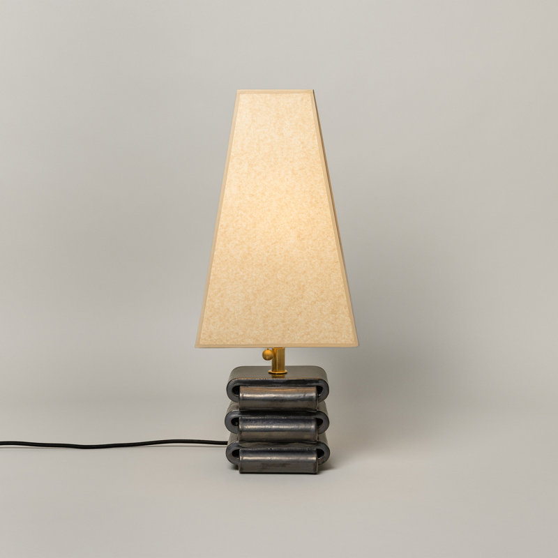 Gio Table Lamp, Kraft, Graphite