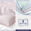 Ensemble de taie d'oreiller 100% coton américain en lin doux (respirant) de qualité hôtel-129538064-129538066