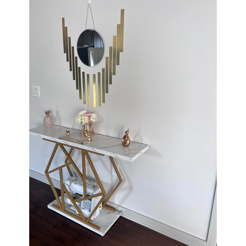 Iron Round Wall Mirror