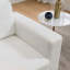 Fauteuil d'appoint surdimensionné avec accoudoirs larges-1413469845
