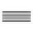 BUILDMART - 36x16 Modern AC Vent Cover - Standard Linear Slot Diffuser - Register Grille / Size: 2" H x 16" W x 36" L
