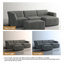 4 Seater Corduroy Seating Component-1063861209-1063861185