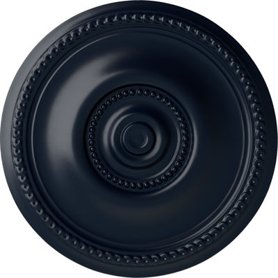 Médaillon de plafond Endurathane Raynor, DE 20 5/8 po x P 1 3/8 po (convient aux auvents jusqu'à 6 po), fini de rêve de minuit peint à la main