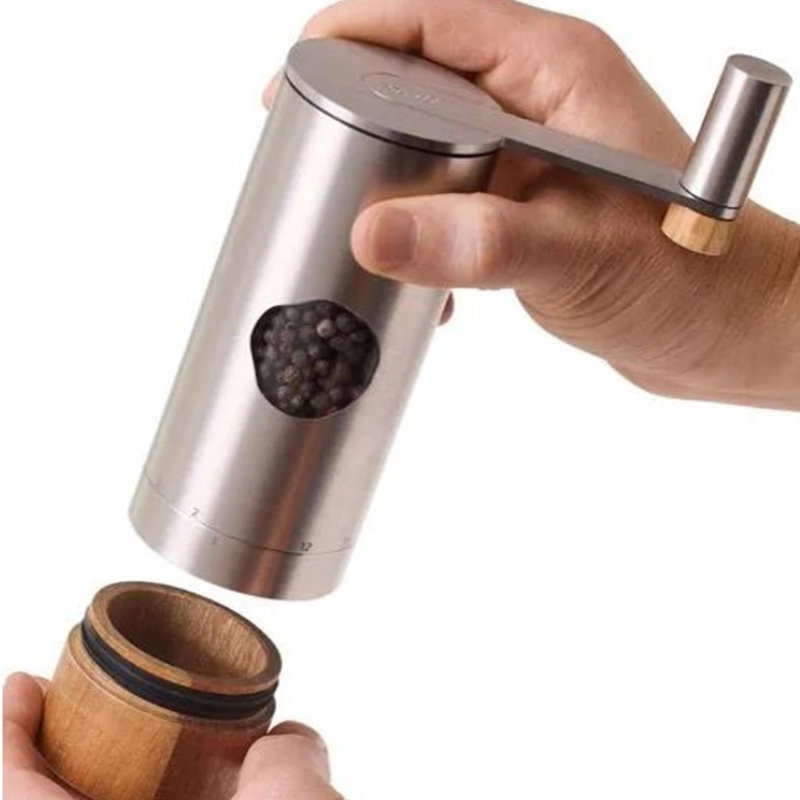 Brand No Power Source Required / Manual Salt And Pepper Shaker Set
