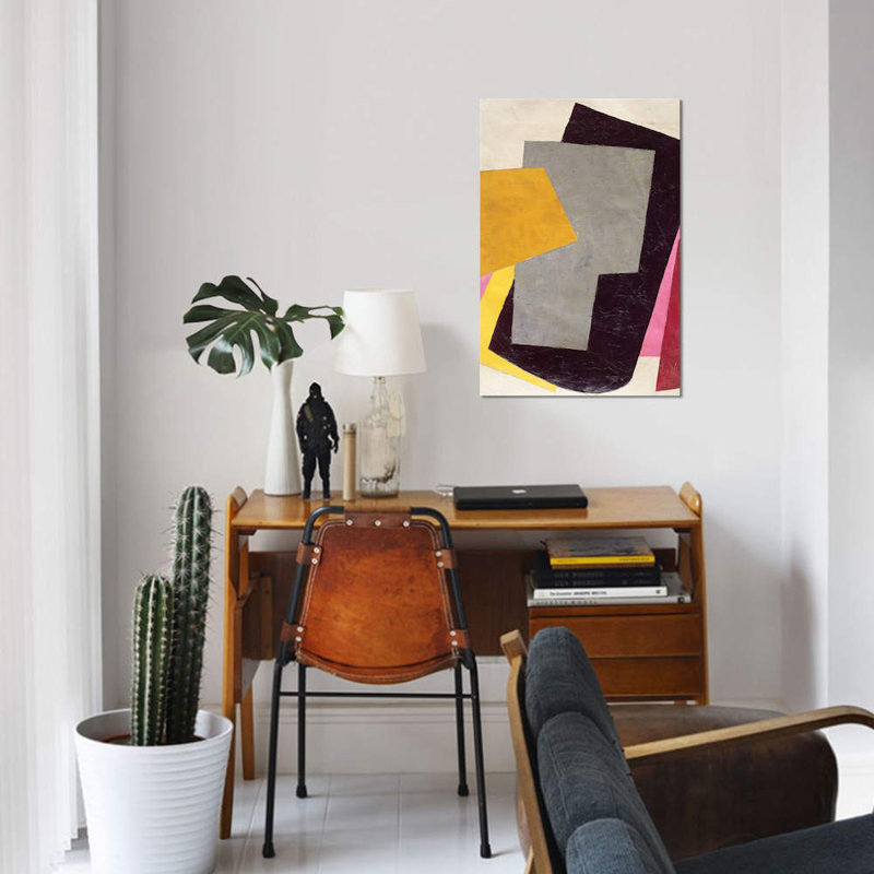 «Sans titre», impression sur toile tendue, H 26 po x l 18 po x P 1,5 po, Toile tendue, Pas de tapis