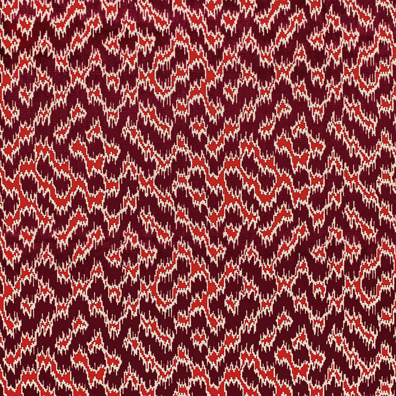 Serenissimo Fabric, Red