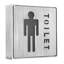 Commercial Grade LED Neon Male Toilet Light Sign, Blue Man Washroom Indication Lighting