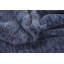 Tapis bleu fait à la main de style Gabbeh 6 x 6