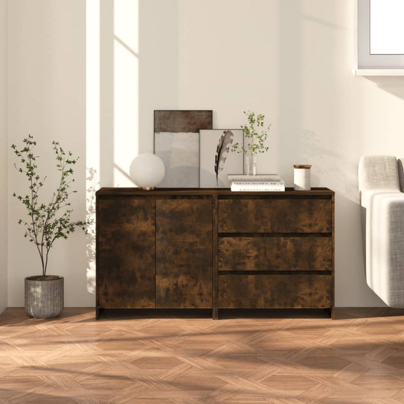 Gardina 70cm Sideboard, Smoked Oak