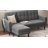 Convertible Sectional Sofa Couch, 3 Seat Couch Sectional L-Shaped Sofa-97872724