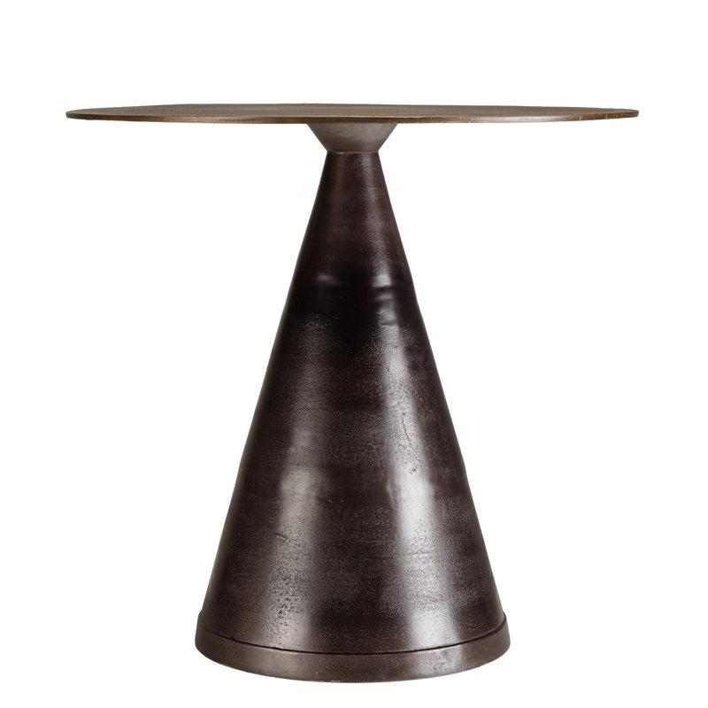 Annakate Round Metal Top Dining Table