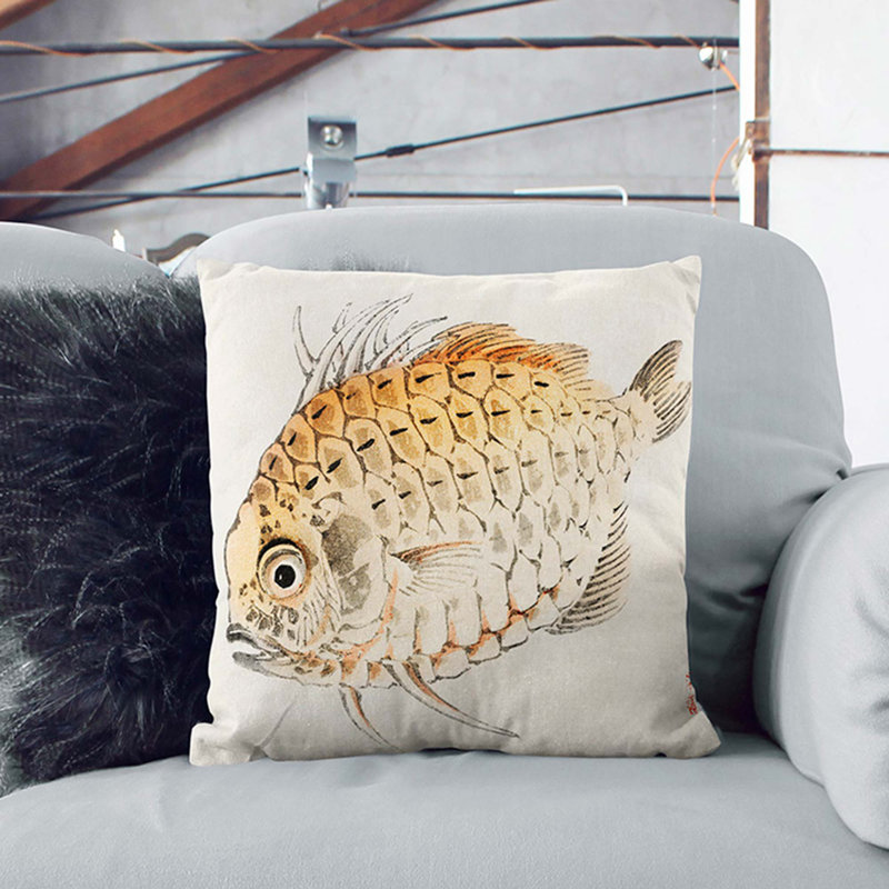 Square Throw Cushion, 55cm H x 55cm W x 20cm D