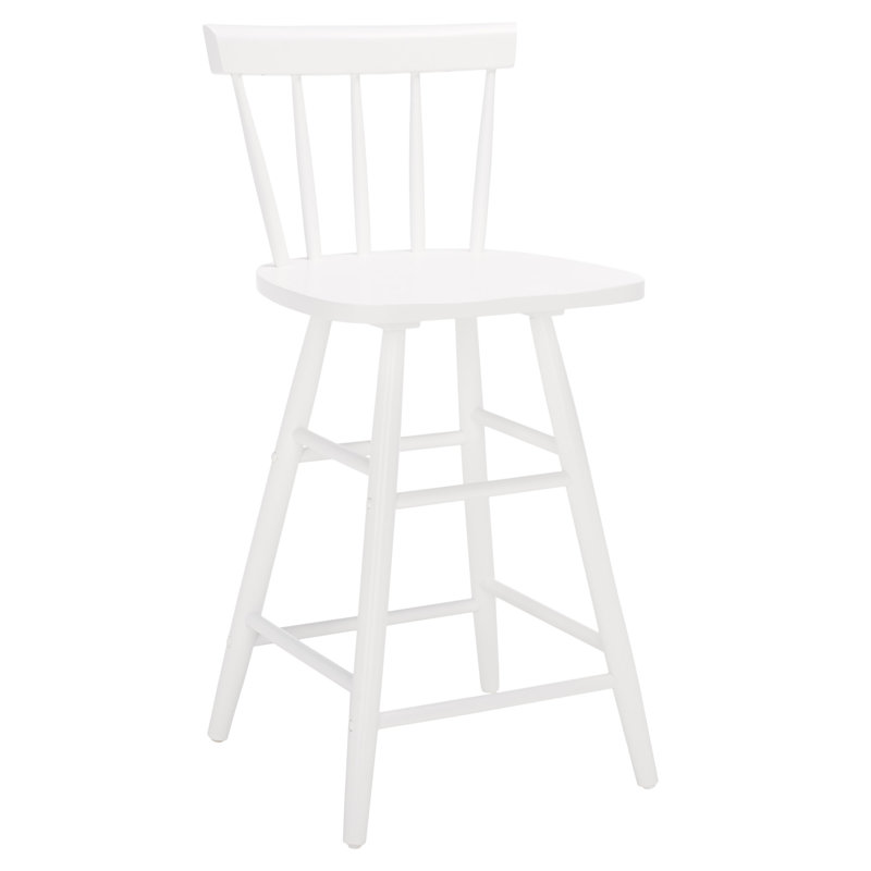 Tabouret de comptoir Bismarck, Blanc
