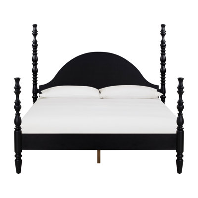 Rosalie Black Ash King Bed