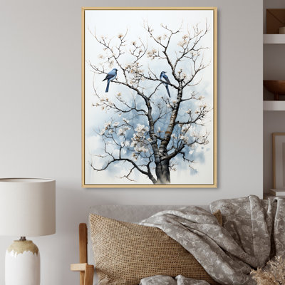 Monochrome Tree Shadow Dance II - Tree Monochrome Wall Art