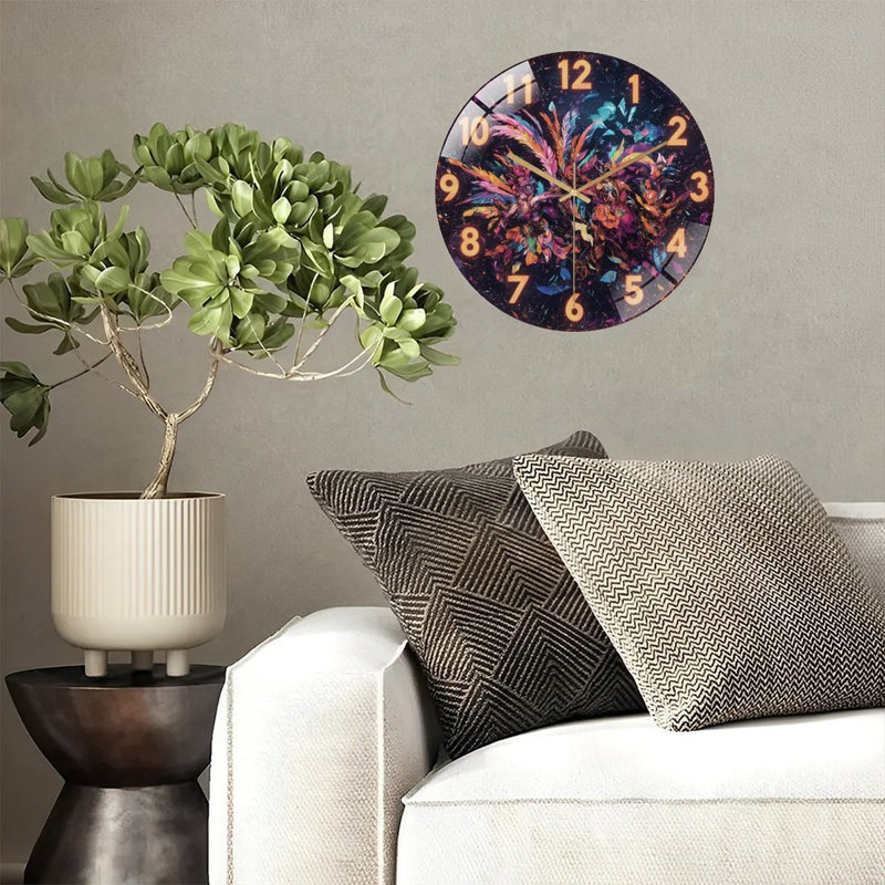 Horloge murale 12 po