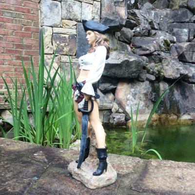 Life's A Beach Plastic Garden Statue