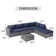 Axwell Wicker 5 - Person Modular Patio Conversation Sets with Cushions
