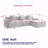 Modular Sofa Boneless Couch-1586708394