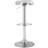 Silvia Swivel Adjustable Height Counter Stool with Metal Frame