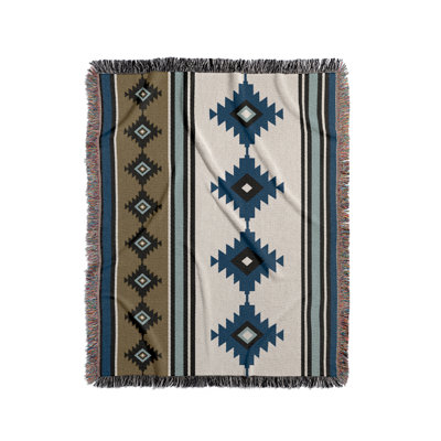 Carlos South Western Cotton Blend Blanket Throw
