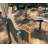 Swirl Floor Mounted Metal Playground Panel with Activity Panel