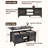 48"W Farmhouse Lift Top Storage Coffee Table with Sliding Barn Door & Adjustable Shelf-135533249
