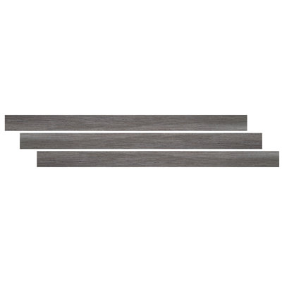 1.03 in. T x 94 in. L x 2.23 in. W Luxury Vinyl Flooring Trim Overlapping Stair Nose