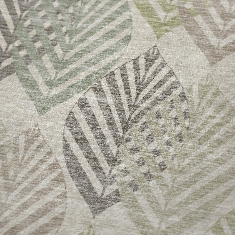 Jeté floral Sherpa ASB744 Addison, Floral beige