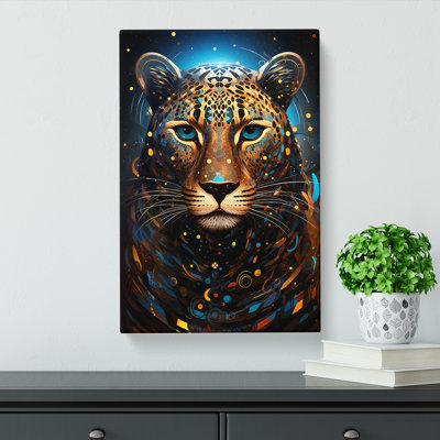Leopard Futurism Art - No Frame Print