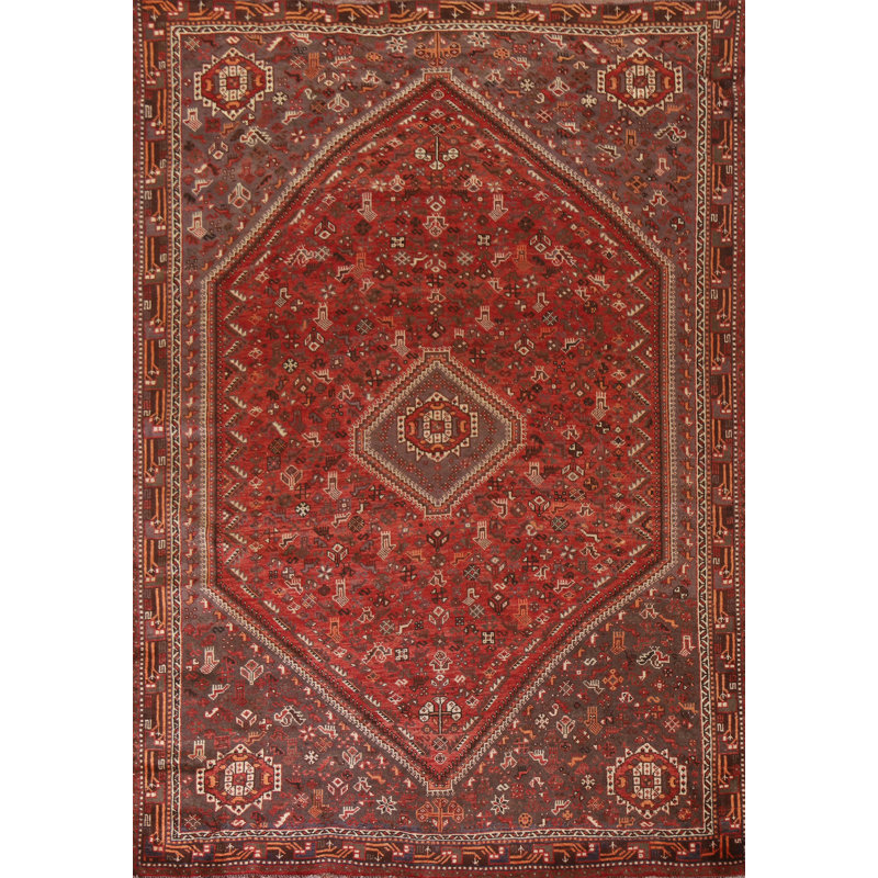 Vegetable Dye Traditional Area Rug 7x10