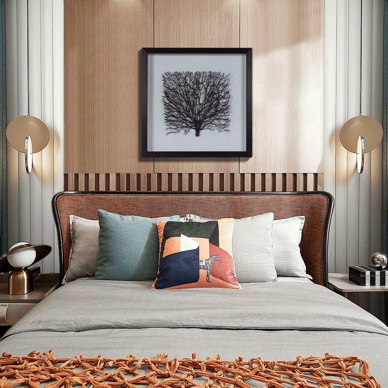 Withered Tree Shadow Box Wall Décor
