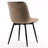Modern Dining Chairs Faux Leather Upholstered Kitchen Chairs Side Chair With Metal Legs-51228633