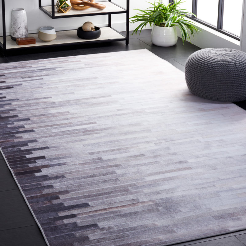 Aureli Performance Machine Washable Abstract Rug, Rectangle 5' x 8'