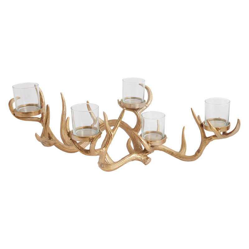 30'' H Metal Tabletop Candelabra