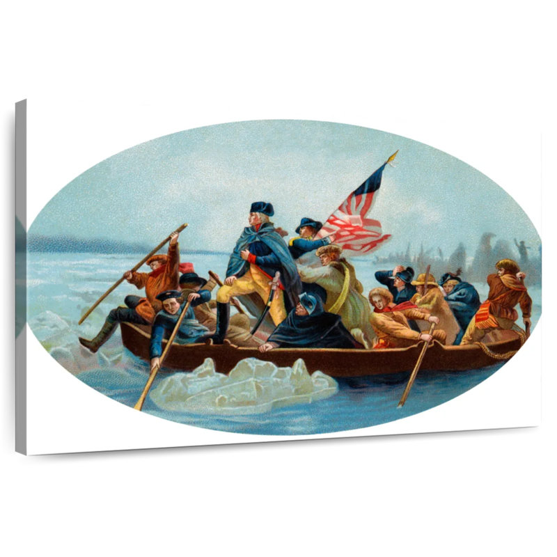 Lelar Washington Delaware, 32" H x 48" W