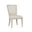 Getaway Solid Wood Side Chair in Beige