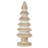 D2.6X7.7" Wooden Tree Table Decor, 2 Pack
