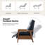 Fauteuil inclinable Gladys Mid-Century-129457398