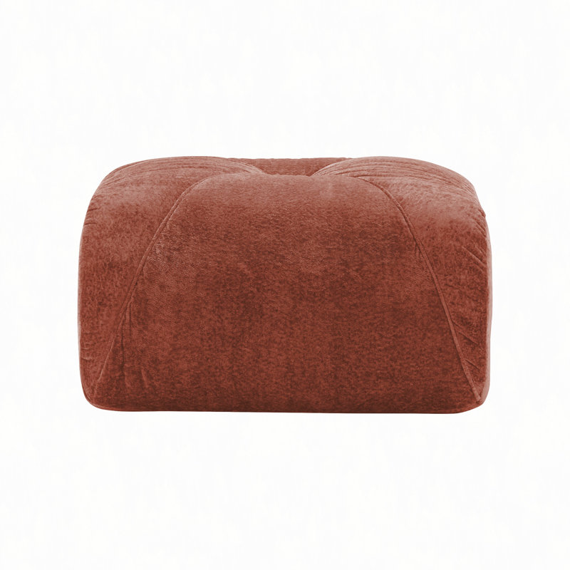 Repose-pieds en velours, Red