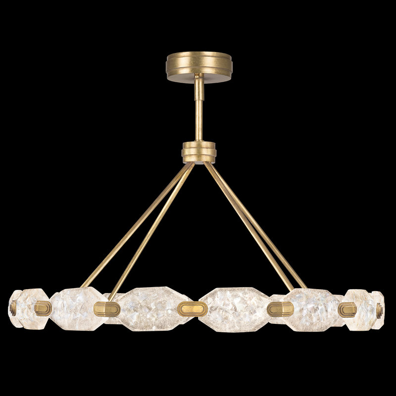 Allison Paladino 32 - Light Chandelier, Gold