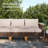 Argyri 8-Piece Wicker Outdoor Patio Conversation Furniture Sectional Set with Fire Pit Table-98041618-93464939